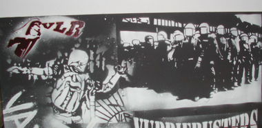 Graffiti Street Art in Berlin - Photo by ASTRAINER - vlr, kunst, 1.mai