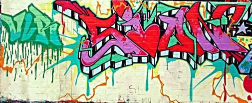 Graffiti Wall in Berlin - Photo by ASTRAINER - vlr, sion