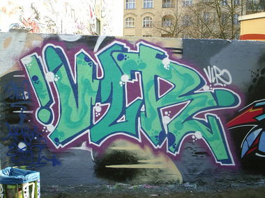Graffiti Wall in Berlin - Photo by ASTRAINER