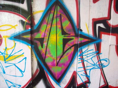 Graffiti Wall in Berlin - Photo by ASTRAINER - vlr