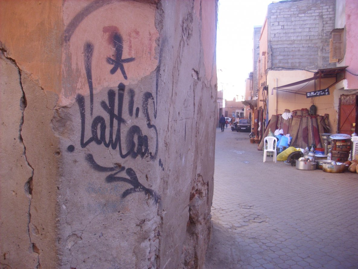 Graffiti Artwork in Marrakesh - Photo by ASTRAINER