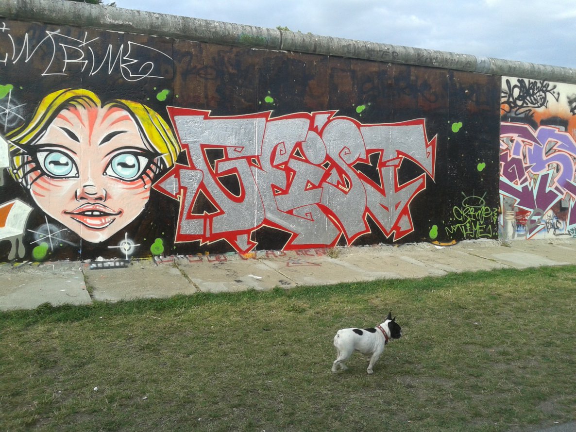 Graffiti Bombing in Berlin - Photo by ASTRAINER - Geist (2014)
