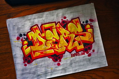 Graffiti Sketch - Photo by ATMAS - atmas, graffiti, atmas (2015)