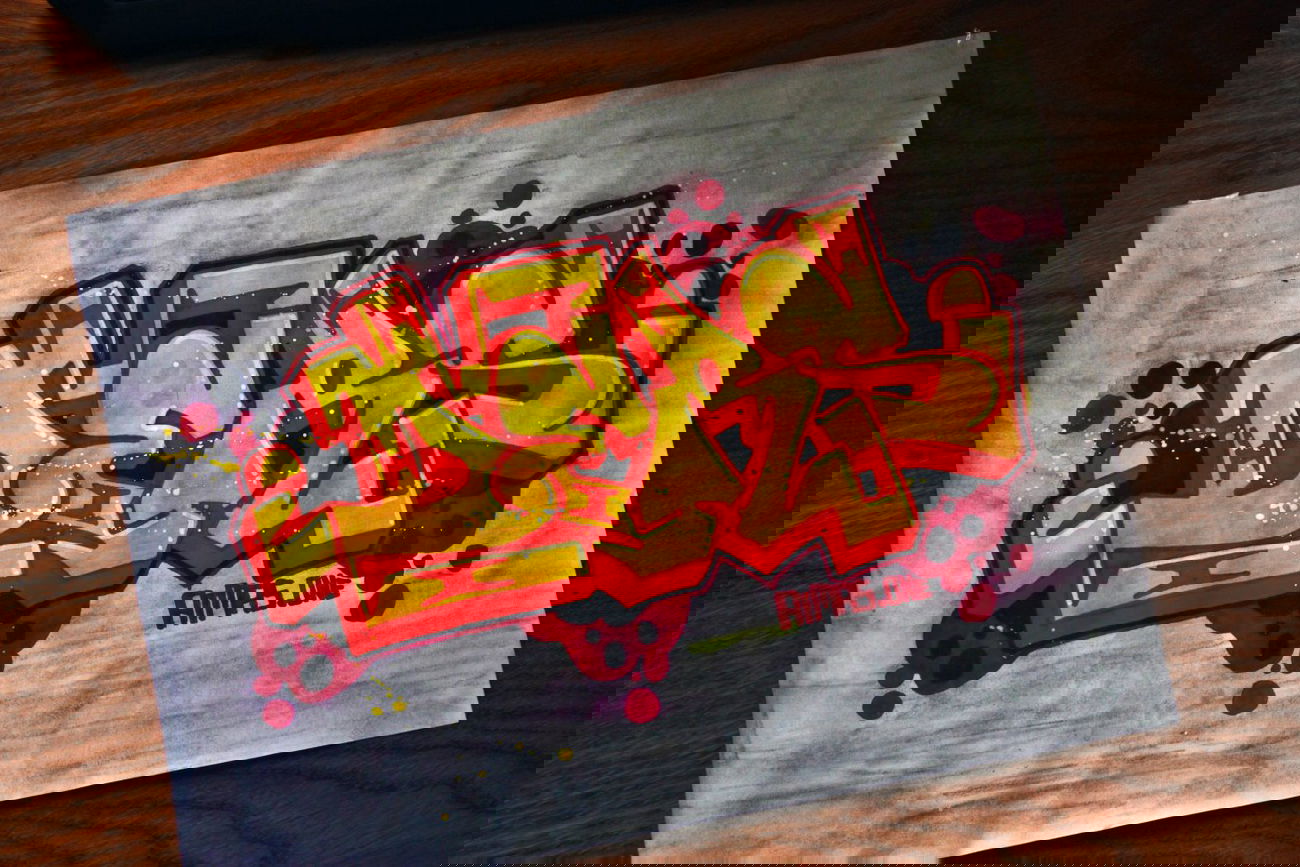 Graffiti Sketch - Photo by ATMAS - atmas, graffiti, atmas (2015)