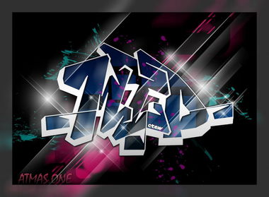 Graffiti Sketch - Photo by ATMAS - atmas, atmas, one (2015)