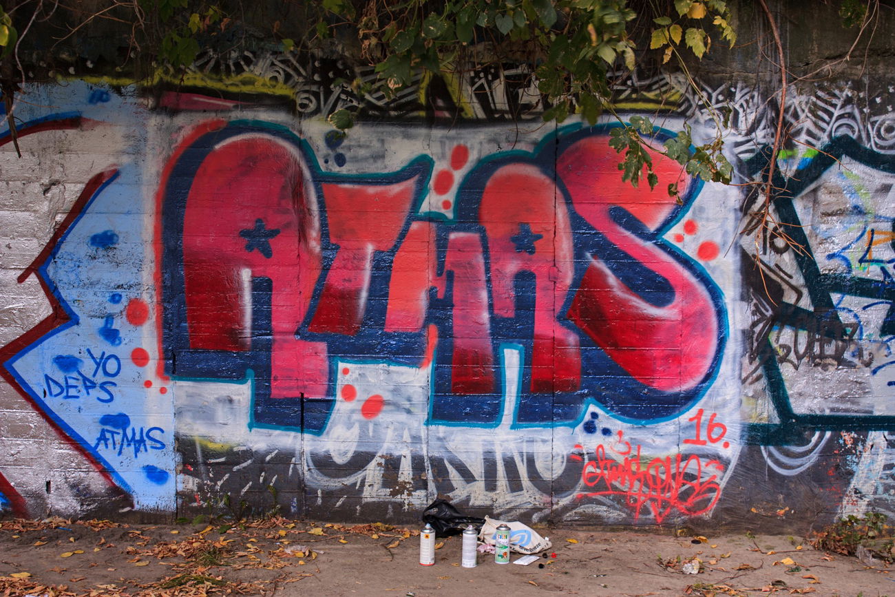 Graffiti Wall - Photo by ATMAS - atmas, atmasone, graffiti (2016)