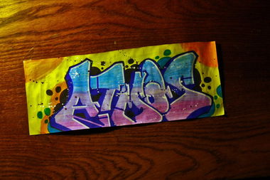 Graffiti Sketch - Photo by ATMAS - atmas, graffiti, atmasone (2015)