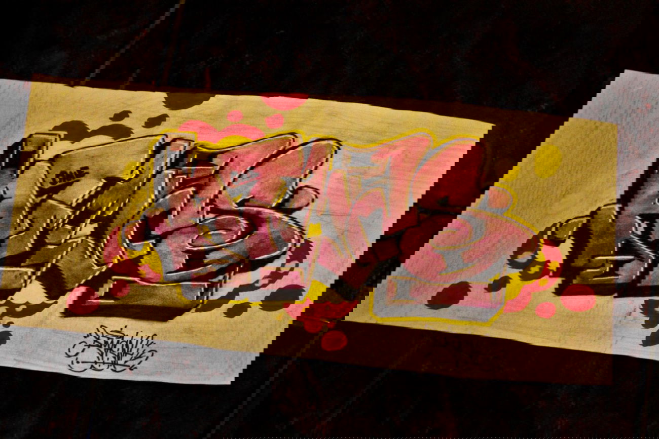 Graffiti Sketch in Kyiv - Photo by ATMAS - atmas, graffiti, sketches (2015)