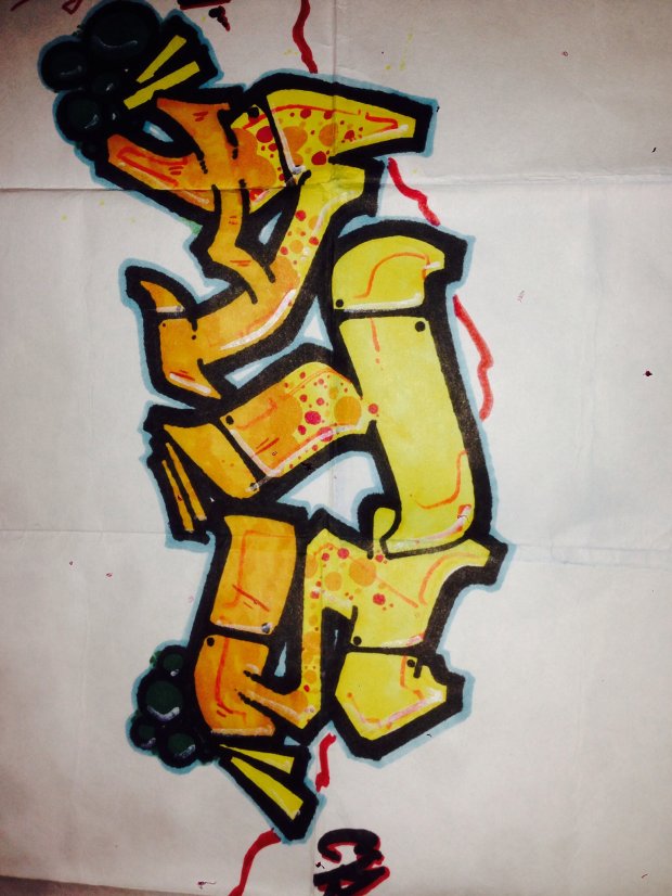 Graffiti Sketch - Photo by ATOK261 (2014)