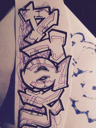 Graffiti Sketch - Photo by ATOK261