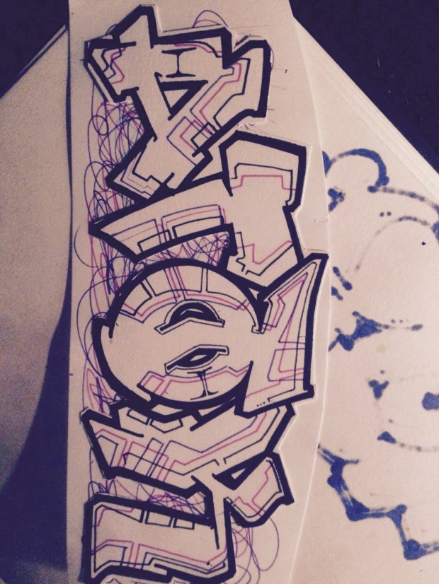 Graffiti Sketch - Photo by ATOK261