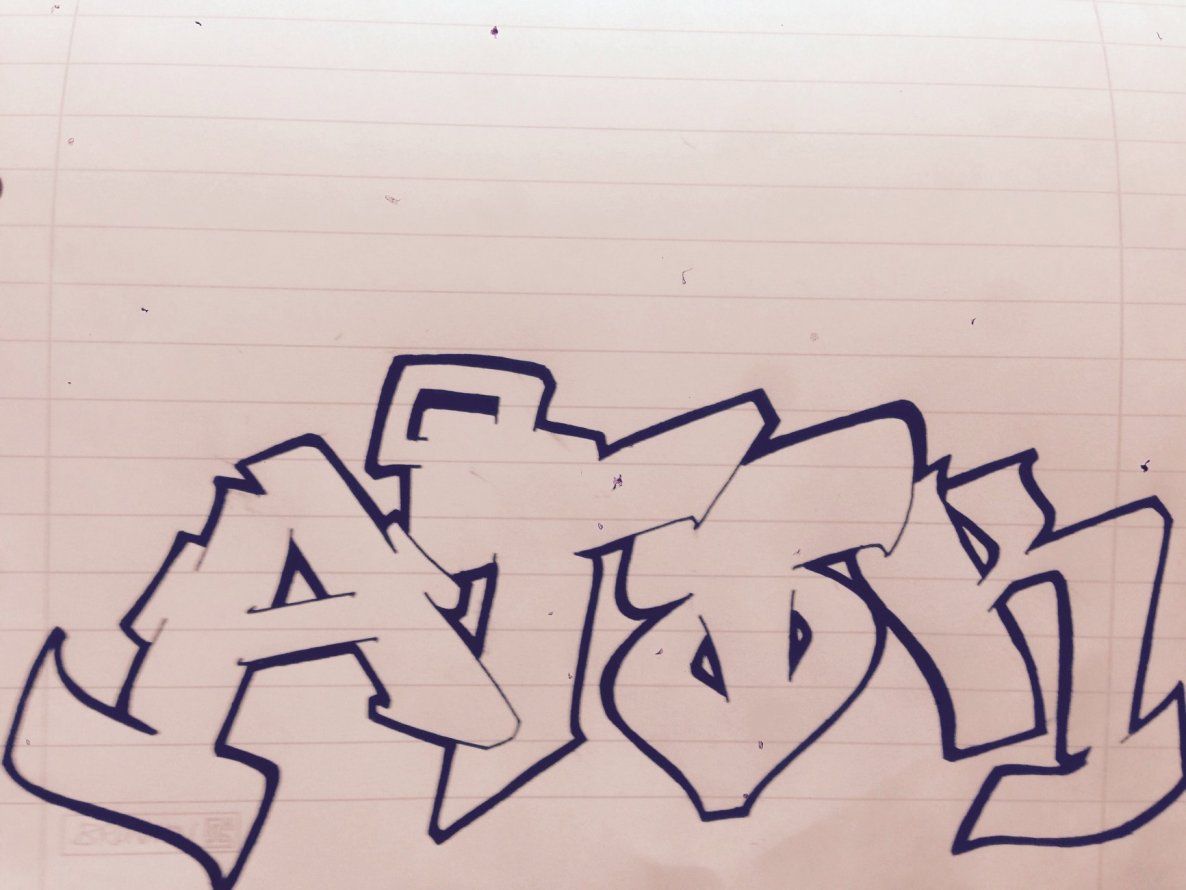 Graffiti Sketch - Photo by ATOK261
