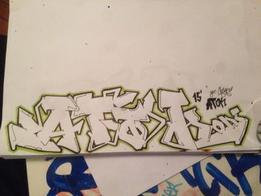 Graffiti Sketch - Photo by ATOK261