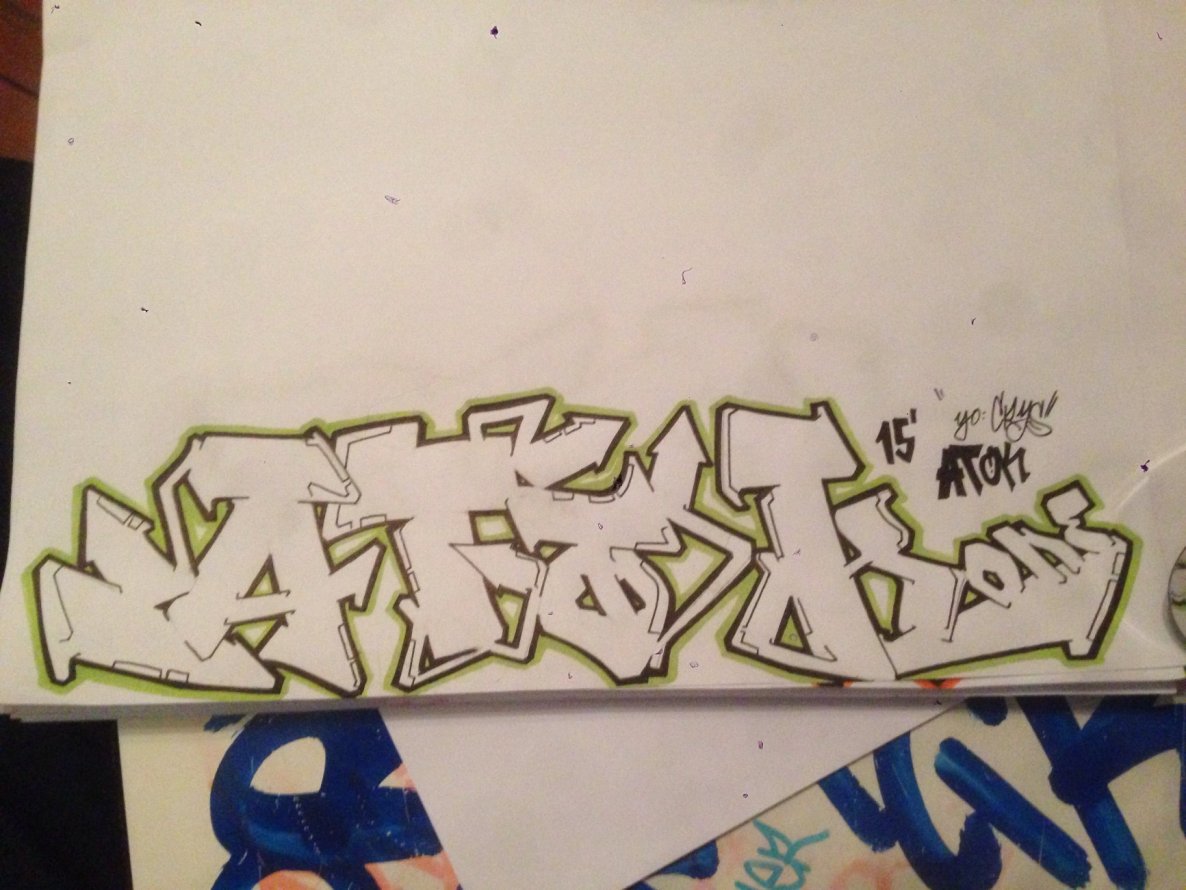 Graffiti Sketch - Photo by ATOK261