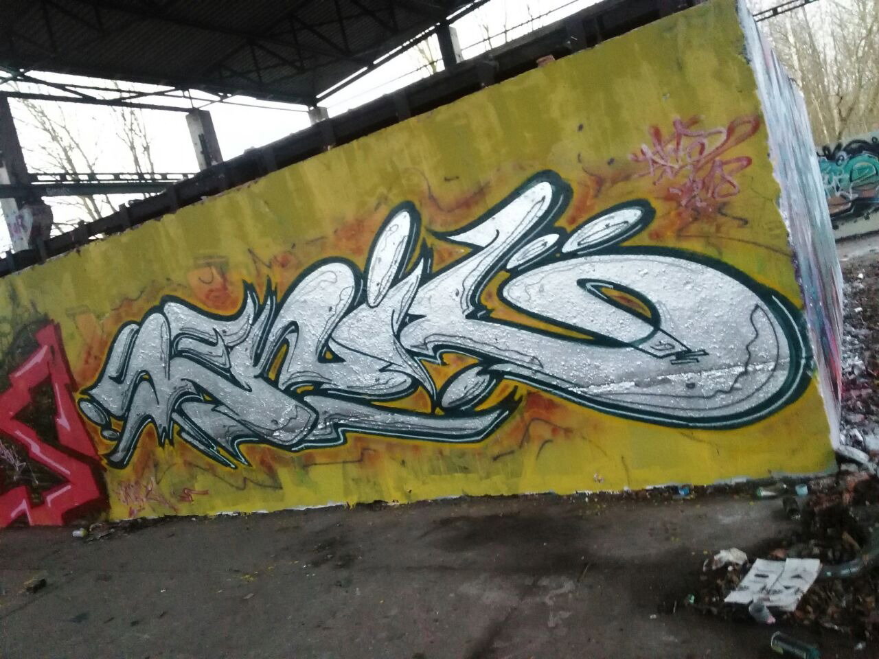 Graffiti Wall - Photo by ATS_KORUScrew