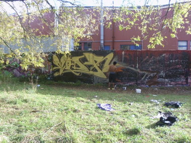 Graffiti Wall - Photo by ATS_KORUScrew