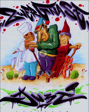 Graffiti Sketch - Photo by ATS_KORUScrew