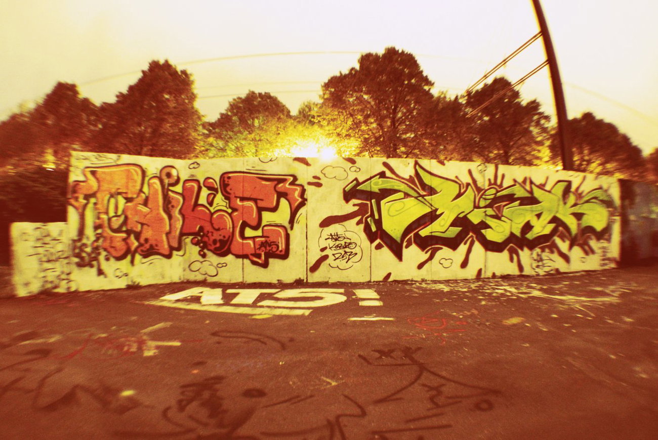 Graffiti Wall - Photo by ATS_KORUScrew