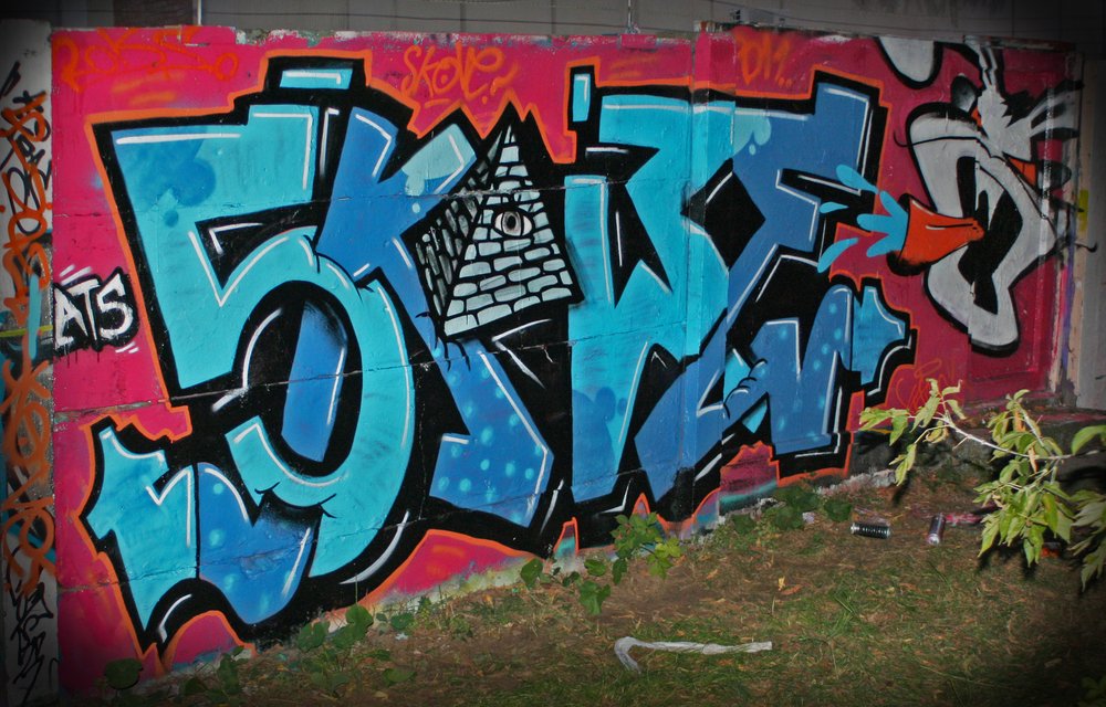 Graffiti Wall - Photo by ATS_KORUScrew