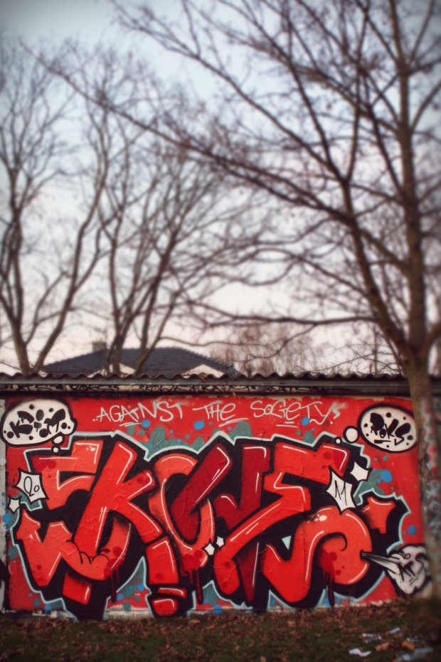 Graffiti Wall - Photo by ATS_KORUScrew - kaim, skowe, chile