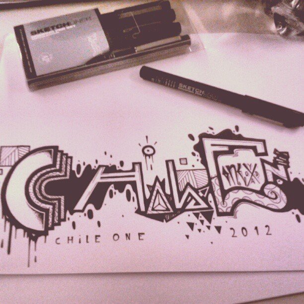 Graffiti Sketch - Photo by ATS_KORUScrew