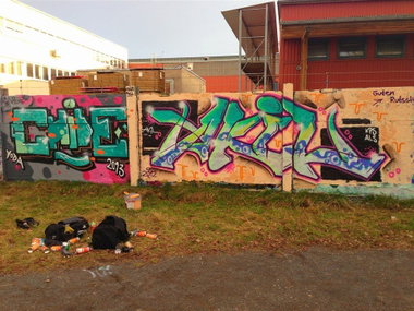 Graffiti Wall - Photo by ATS_KORUScrew