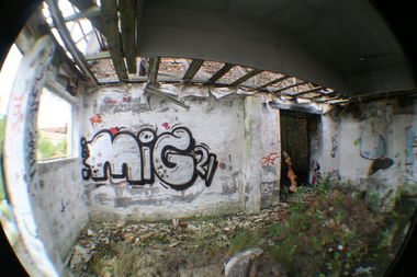 Graffiti Bombing in Rostock - Photo by ATS_KORUScrew - mig21