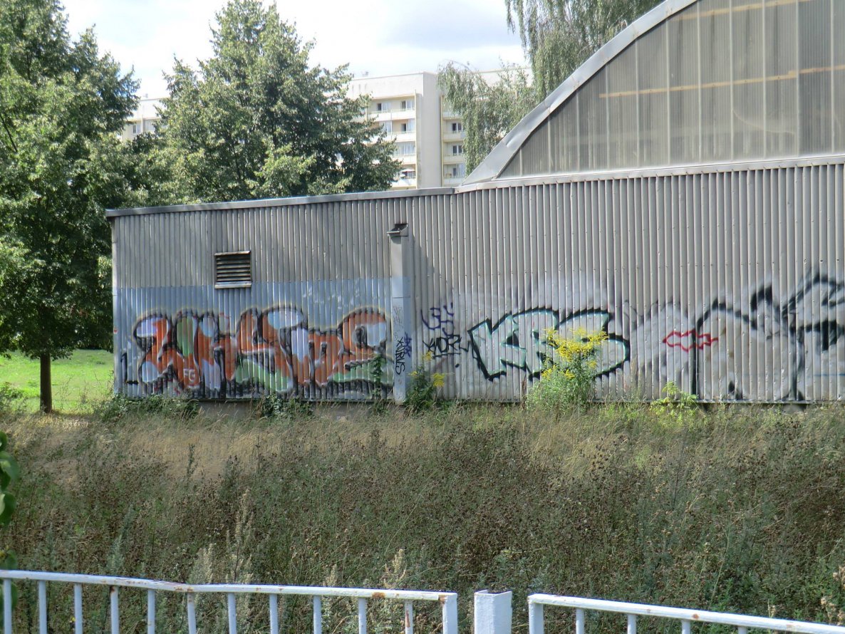 Graffiti Wall in Neubrandenburg - Photo by ATS_KORUScrew