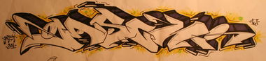Graffiti Sketch - Photo by ATS_KORUScrew - kaim, miak, kime (2014)