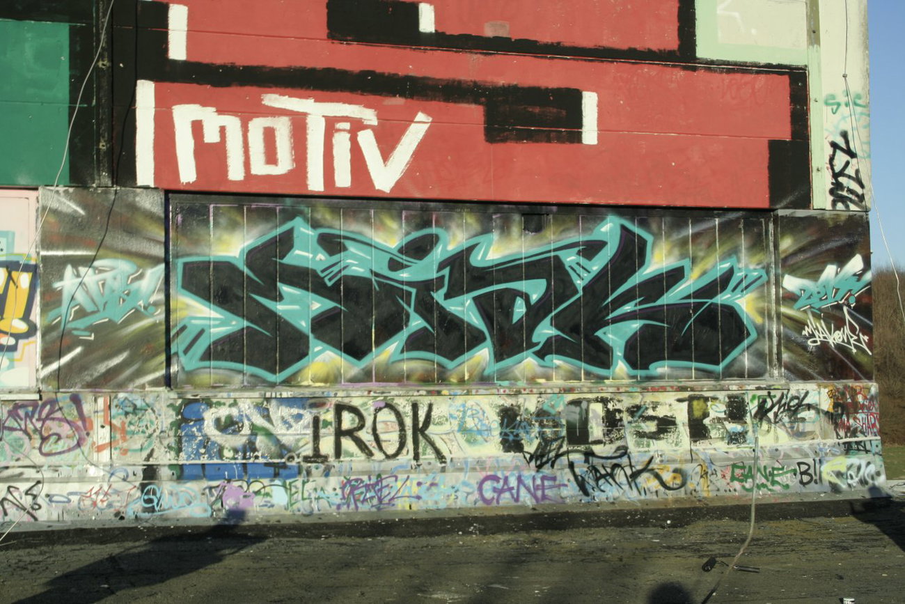 Graffiti Wall in Rostock - Photo by ATS_KORUScrew - ats, krs, ks (2014)
