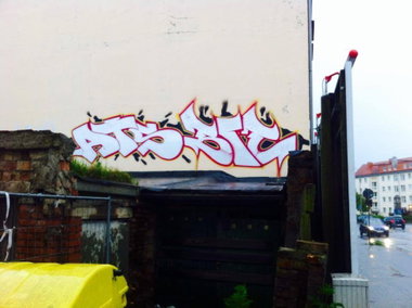 Graffiti Wall in Rostock - Photo by ATS_KORUScrew - ats, sic (2014)