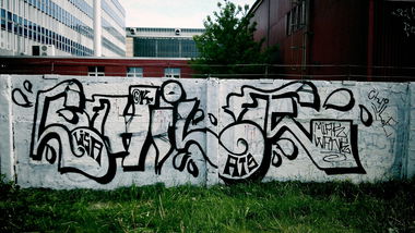 Graffiti Wall in Neubrandenburg - Photo by ATS_KORUScrew - Chile, ATS (2014)