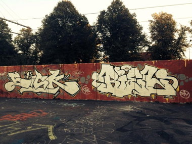 Graffiti Wall - Photo by ATS_KORUScrew - sick, riel, ats (2014)