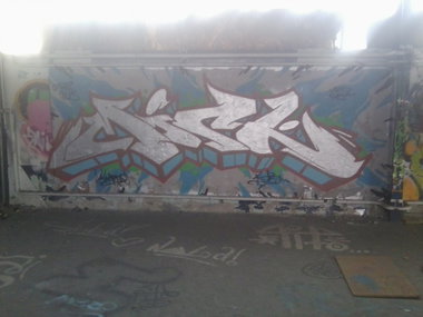 Graffiti Wall in Greifswald - Photo by ATS_KORUScrew - mick (2014)