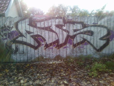 Graffiti Bombing in Rostock - Photo by ATS_KORUScrew - ats (2014)