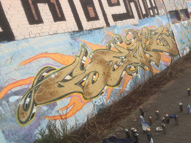 Graffiti Wall - Photo by ATS_KORUScrew