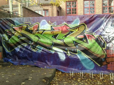 Graffiti Wall - Photo by ATS_KORUScrew - mick