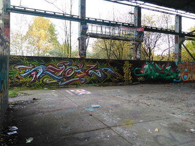 Graffiti Wall - Photo by ATS_KORUScrew