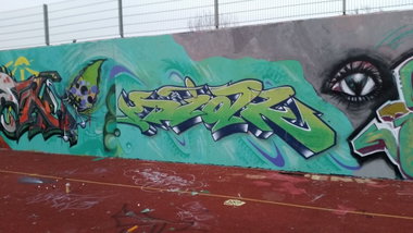 Graffiti Wall - Photo by ATS_KORUScrew (2016)