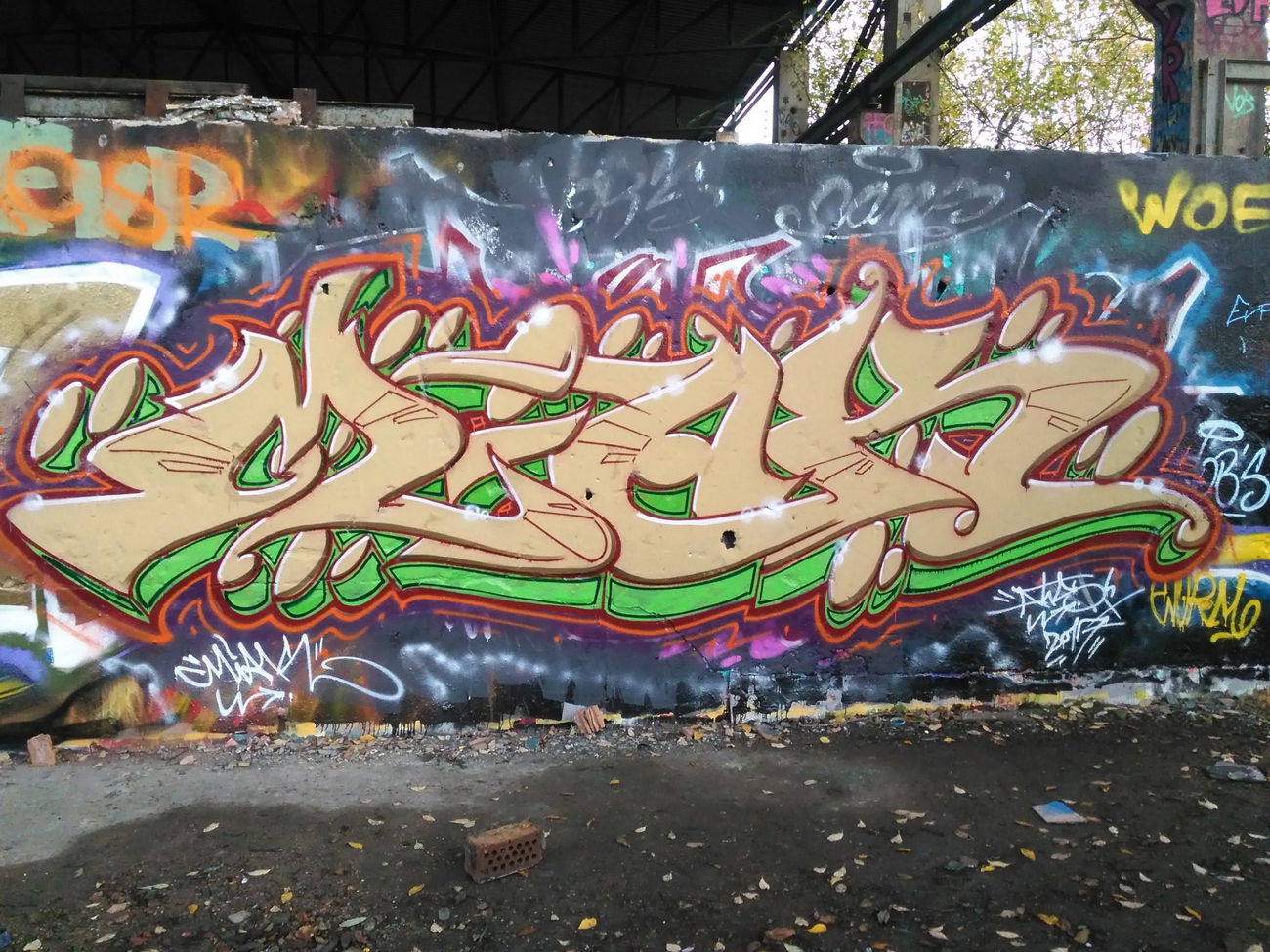 Graffiti Wall - Photo by ATS_KORUScrew