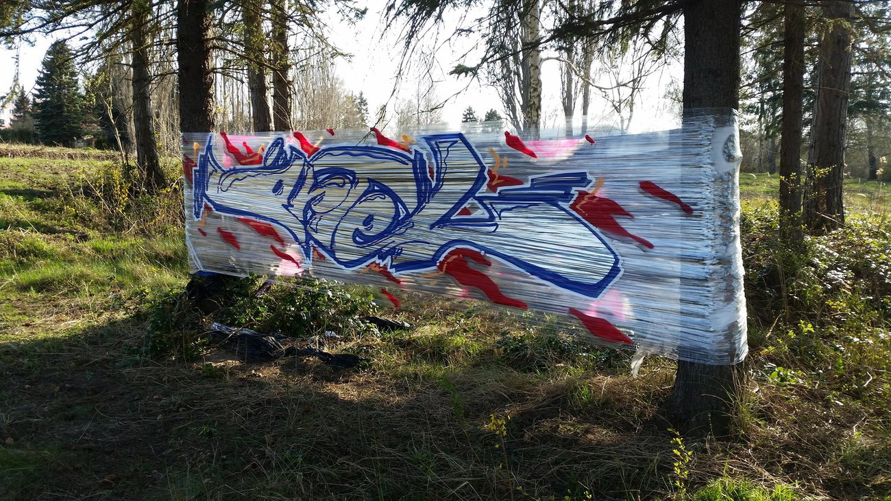 Graffiti Wall - Photo by ATS_KORUScrew