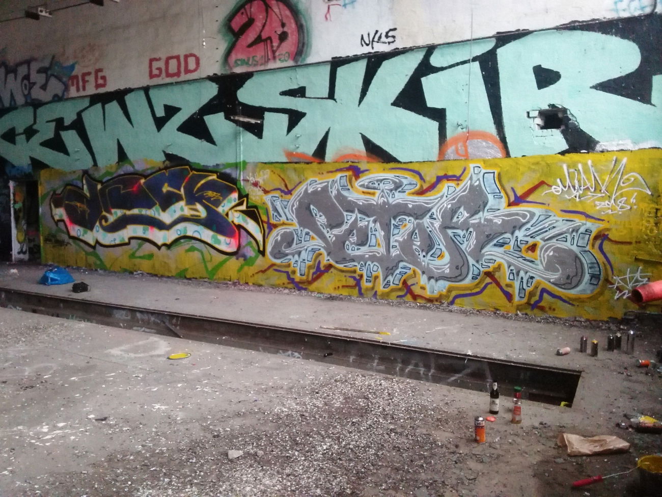 Graffiti Wall - Photo by ATS_KORUScrew