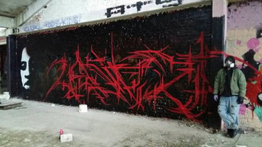 Graffiti Wall - Photo by ATS_KORUScrew