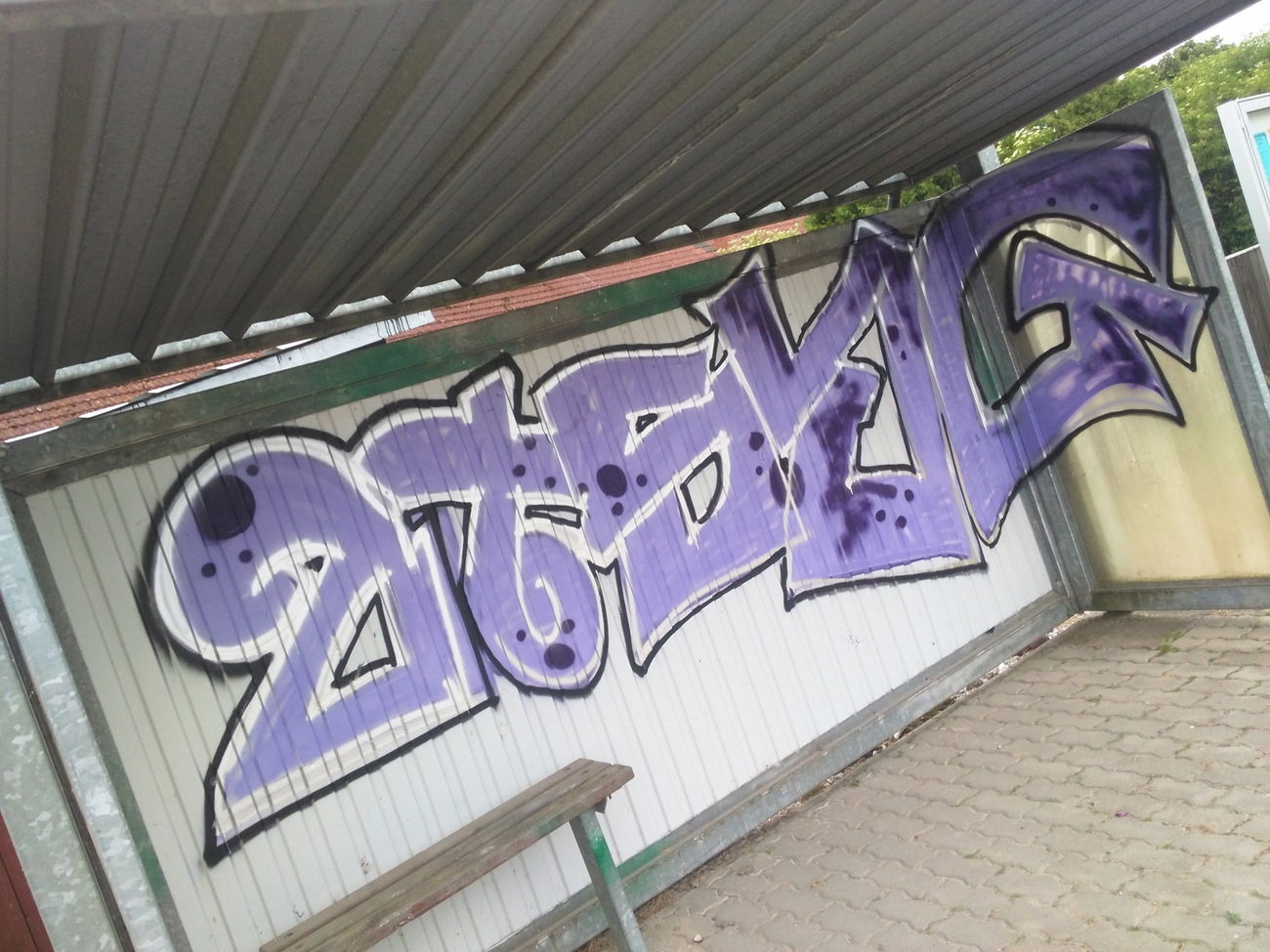 Graffiti Bombing - Photo by ATS_KORUScrew