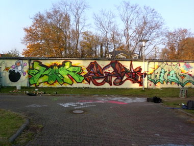 Graffiti Wall - Photo by ATS_KORUScrew