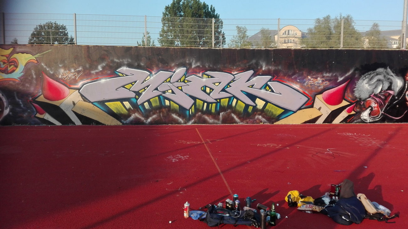 Graffiti Wall - Photo by ATS_KORUScrew - miak, ats (2016)