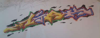 Graffiti Wall - Photo by ATS_KORUScrew
