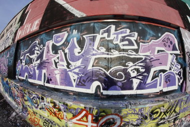 Graffiti Wall - Photo by ATS_KORUScrew - chile, ats, atscrew (2015)