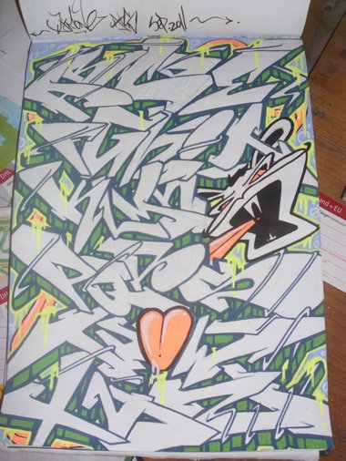 Graffiti Wall - Photo by ATS_KORUScrew
