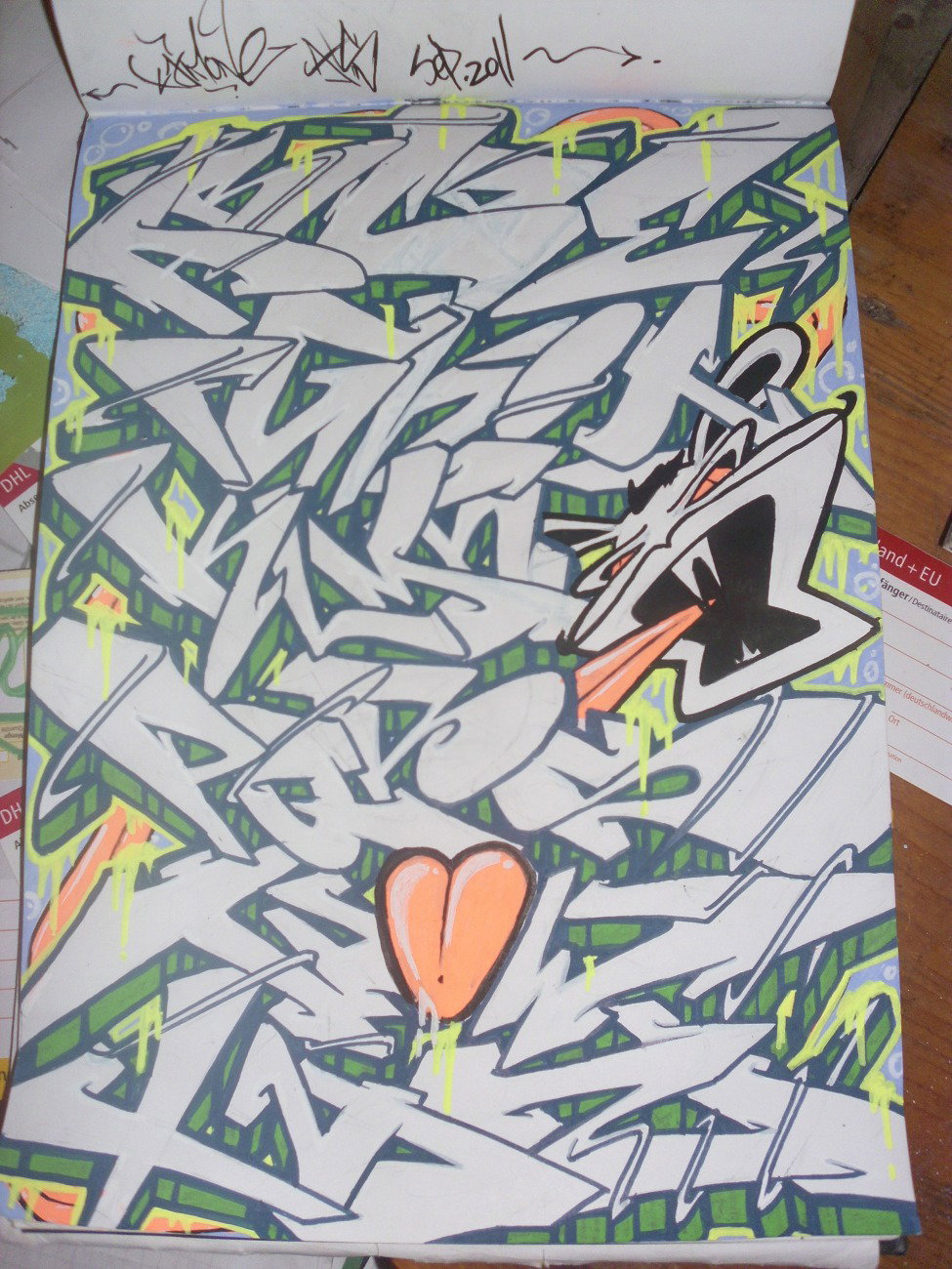 Graffiti Wall - Photo by ATS_KORUScrew
